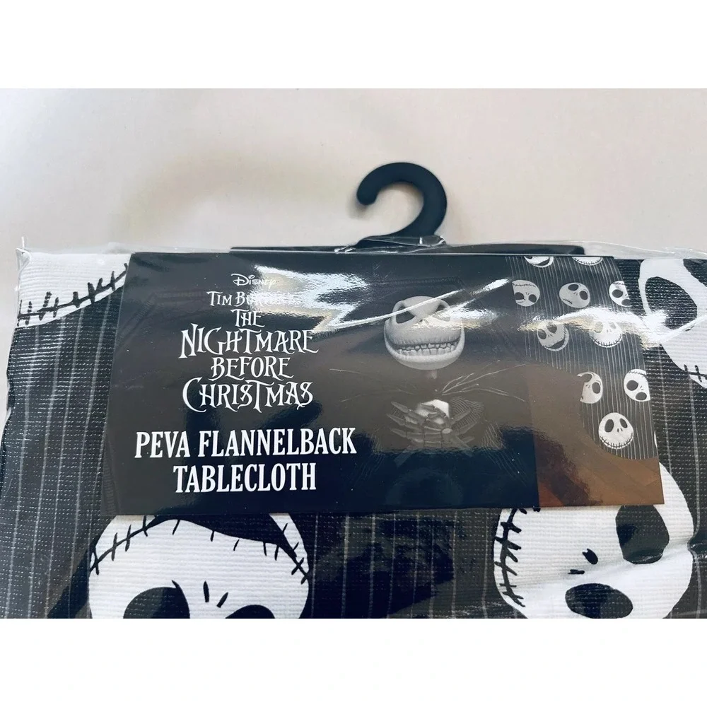 Nightmare Before Christmas PEVA Tablecloth Disney Jack Skellington 52